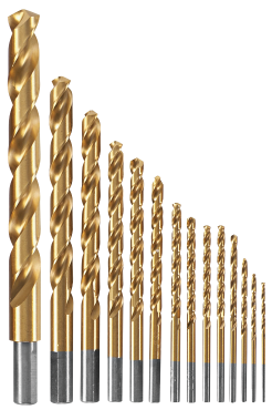 TI14 14PC TITANIUM DRILL BIT