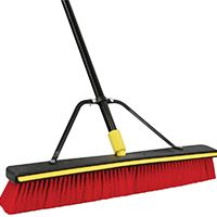 PUSHBROOM 2IN1 W/SQUEEGEE