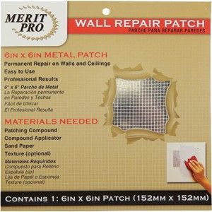 6" x 6" Wall Repair Patch