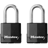 Master Lock Magnum M115XTLF Keyed Padlock, 1-7/8 in W Body, 1-1/2 in H Shackle, Stainless Steel