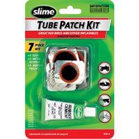 Slime 1022-A Tube Patch Kit, For Bikes and Inflatables, Tires with Inner Tubes, 7