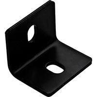 BRACE CORNER 2.4X3X1/8 BLK STL