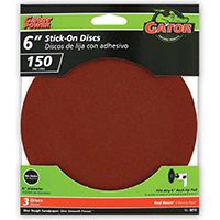 6IN 150GRIT PSA DISC 3PK