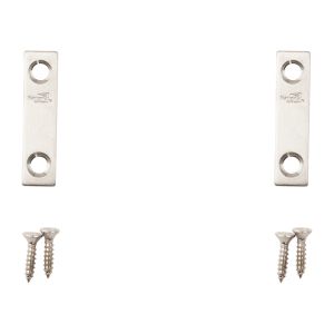 National Hardware N348-359 Mending Brace, 2 in L, Stainless Steel