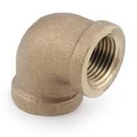 Anderson Metals 738100-04 Pipe Elbow, 1/4 in, FIP