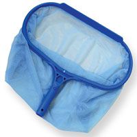 JED Pool Tools 40-384 Heavy-Duty Deep Leaf Rake with Bag, Plastic Frame