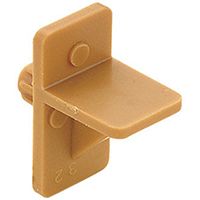 SUPPORT SHELF PLASTC 1/4IN TAN