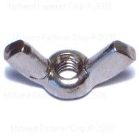 8-32           WING NUT SS
