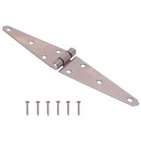 HINGE STRAP STEEL EX-HD 5IN SS