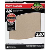 SANDPAPER AL OXIDE 9X11IN 220