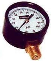 PRESSURE GAUGE 1/4IN 0-100LB
