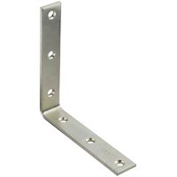 BRACE CORNER STL 6X1-1/8IN ZNC
