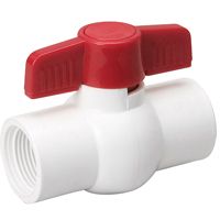 BALL VALVE SCH40 PVC 1IPS