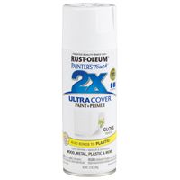 PAINT SPRAY IN EX GLO WHT 12OZ