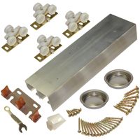 BYPASS DR 2-PNL HDWR SET 72IN