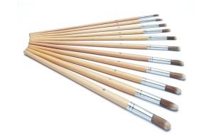 11PC Artist Round Brush Set