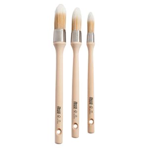 3PC Round Brush Set