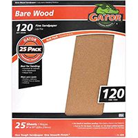 SANDPAPER AL OX 9X11IN 120GRIT