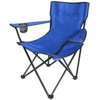BLUE CAMPING CHAIR WITH BAG