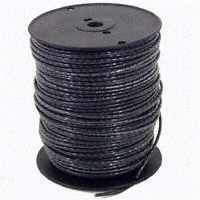 Southwire 2BK-STRX500 Linear Building Wire, 2 AWG, 500 ft L, Black Nylon Sheath