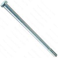 MIDWEST FASTENER 00072 Bolt, 3/8-16 in Thread, 8 in OAL, 2 Grade, Zinc, 50