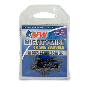 #5 SS SWIVELS BLK 220LB 10PCS