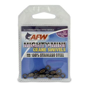 #1 SS SWIVELS BLK 411LB 5PCS