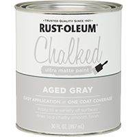 PAINT CHALKED AGED GRAY 30OZ