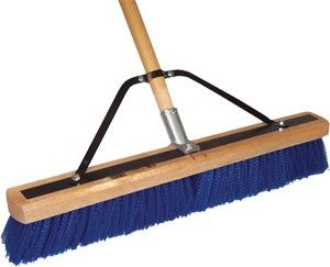 24IN Blue Poly Sweep Handle