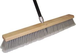 24IN Grey Floor Sweep w/Handle
