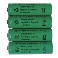BATTERIES RCHARGBL AA NIMH 4PK