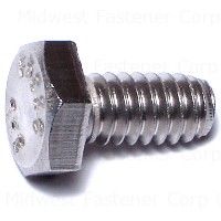 1/4-20 X 1/2 HEX CAP BOLT SS