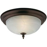 FIXTURE CEIL 2LT ALB FLUSH ORB