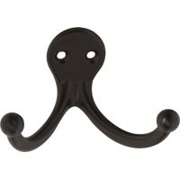 HOOK ROBE DBL PRG ZINC ORB