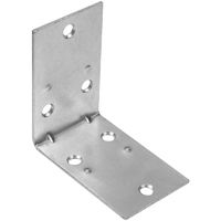 BRACE CORNER DBL WIDE 2.5IN ZN