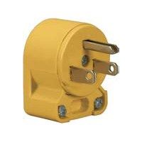 VNYL ANGLE PLUG15A 15A 125V