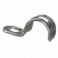Halex 61505B Conduit Strap, 1/2 in, Galvanized Steel