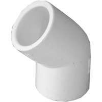 ELBOW 45 DEG PVC SLPXSLP 1/2