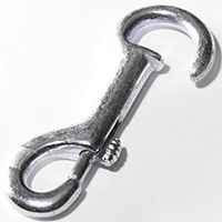 BOLT SNAP NCKL OPEN RIGID 1/2