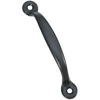 DOORPULL STEEL 4-7/8IN BLACK