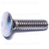 1/4-20 X 1 CARRIAGE BOLT SS