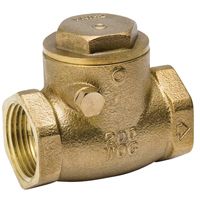 CHECK VALVE BRASS 1-1/2IPS