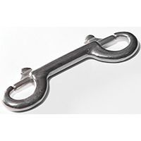BOLT SNAP NICKEL DBL END 4-5/8