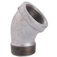ELBOW STREET 45DEG GALV 1/2