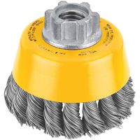 BRUSH CUP KNOT WIRE CS 3IN