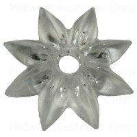 1"ROSETTE      MIRROR CLIPS