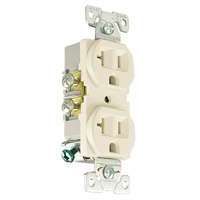 RECEPTACLE DPLX IVORY 20A/125V