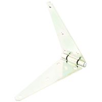 HINGE STRAP STEEL HD 8IN ZINC