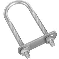 BOLT U W/NUT 1/4X1-1/8X3.5