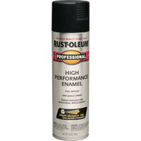 PAINT SPRAY FLAT BLACK 15OZ